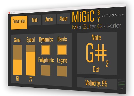 migic midi guitar