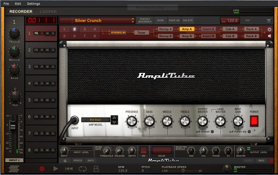 amplitube 3 sounds like robot