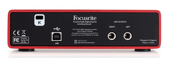 Focusrite Scarlett 2i2 USB Interface 3rd Generation - Sims Music