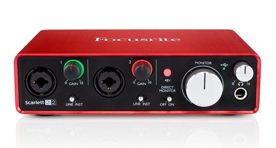 Scarlett focusrite 2024 headphone jack