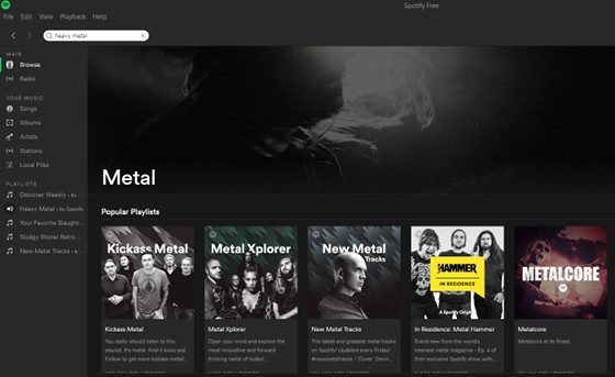Spotify Metal Sucks