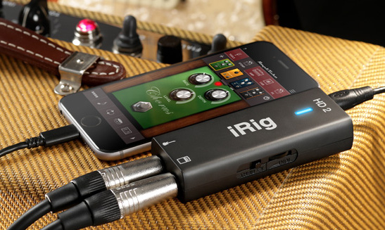 ik multimedia amplitube irig audio interface