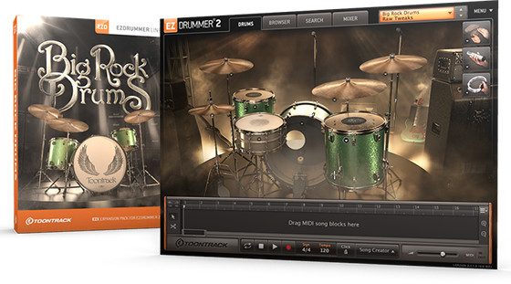 Big Rock Drums EZX 
