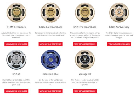 Celestion ir's hot sale